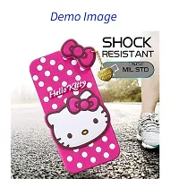 Imperium 3D Hello Kitty Soft Rubber-Silicon Back Cover for Realme C25-thumb1