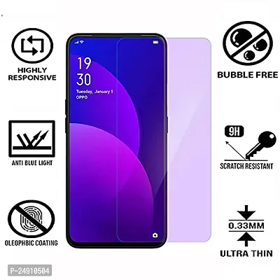 Imperium Anti Blue Light (Blue Light Resistant to Protect your Eyes) Tempered Glass Screen Protector for Oppo F11 Pro-thumb2