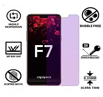 Imperium Anti Blue Light (Blue Light Resistant to Protect your Eyes) Tempered Glass Screen Protector for Oppo F7-thumb1