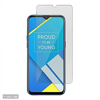 Imperium Frosted Matte Finish (Anti -Scratch) Tempered Glass Screen Protector for Realme C2