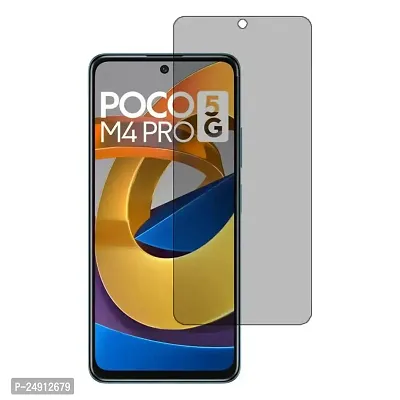 Imperium Frosted Matte Finish (Anti-Scratch) Tempered Glass Screen Protector for Poco M4 Pro 5G.