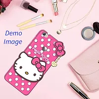 Imperium 3D Hello Kitty Soft Rubber-Silicon Back Cover for Samsung Galaxy A50-thumb3