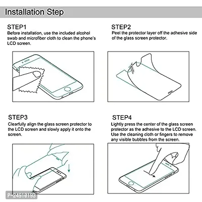 Imperium Frosted Matte Finish (Anti -Scratch) Tempered Glass Screen Protector for Oppo A54-thumb5