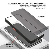 Imperium Rubberized (Matte Finish) Translucent (Smoky Grey Color Back Panel) Shockproof Back Case Cover with Camera Bump Protection for Samsung Galaxy S10 Lite-thumb1