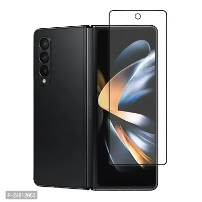 Imperium HD Clear Tempered Glass Screen Protector designed for Samsung Galaxy Fold 3 5G - Transaprent