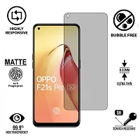 Imperium Frosted Matte Finish (Anti -Scratch) Tempered Glass Screen Protector for OPPO F21s Pro 5G-thumb1