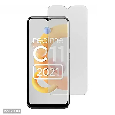 Imperium Frosted Matte Finish (Anti -Scratch) Tempered Glass Screen Protector for Realme C11  Realme C11 2021-thumb0