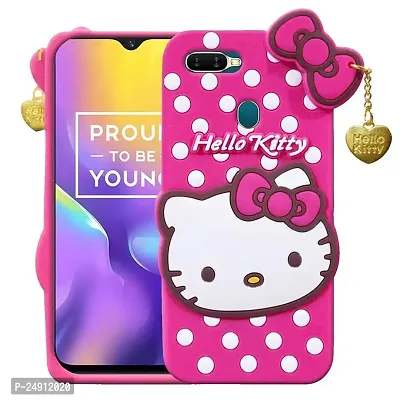 Imperium 3D Hello Kitty Soft Rubber-Silicon Back Cover for Realme u1