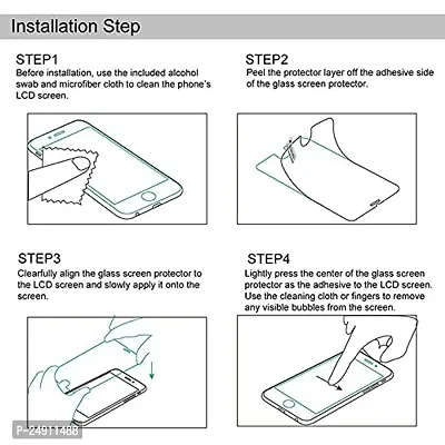 Imperium Frosted Matte Finish (Anti -Scratch) Tempered Glass Screen Protector for Vivo Y21-thumb5