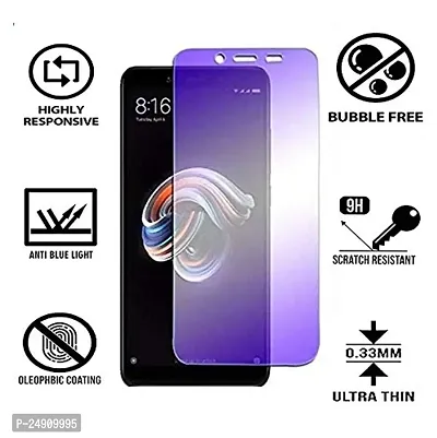 Imperium Anti-Blue Light (Blue Light Resistant) Tempered Glass Screen Protector for MI A2-thumb2