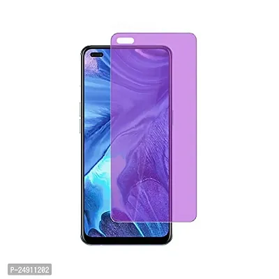 Imperium Anti Blue Light (Blue Light Resistant to Protect your Eyes) Tempered Glass Screen Protector for Oppo F17 Pro-thumb0