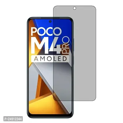 Imperium Frosted Matte Finish (Anti-Scratch) Tempered Glass Screen Protector for Poco M4 Pro 4G.