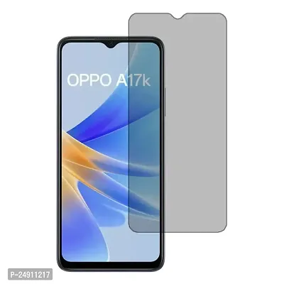 Imperium Frosted Matte Finish (Anti -Scratch) Tempered Glass Screen Protector for OPPO A17k