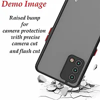 Imperium Rubberized (Matte Finish) Translucent (Smoky Grey Color Back Panel) Shockproof Back Case Cover with Camera Bump Protection for Samsung-thumb2