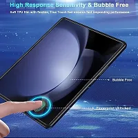 Imperium HD Clear Screen Protector (Full Covered Outer + Inside TPU Film + Back Panel) designed for Samsung Galaxy Fold 5 5G - Transaprent-thumb2