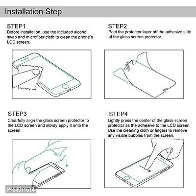 Imperium Frosted Matte Finish (Anti-Scratch) Tempered Glass Screen Protector for OPPO A58.-thumb5