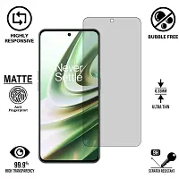 Imperium Frosted Matte Finish (Anti -Scratch) Tempered Glass Screen Protector for OnePlus 10R 5G.-thumb1