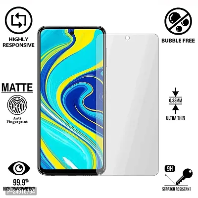 Imperium Matte Finish (Anti-Scratch, Frosted look) Tempered Glass Screen Protector for Redmi Note 9 Pro  Redmi Note 9 Pro Max-thumb2