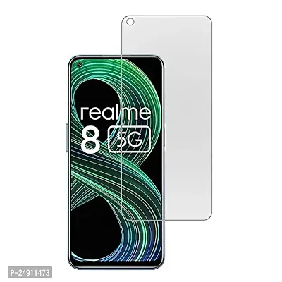 Imperium Frosted Matte Finish (Anti -Scratch) Tempered Glass Screen Protector for Realme 8 5G  Realme 8s 5G