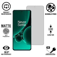 Imperium Frosted Matte Finish (Anti-Scratch) Tempered Glass Screen Protector for OnePlus Nord CE 3.-thumb1