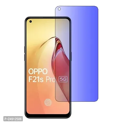 Imperium Anti Blue Light (Blue Light Resistant to Protect your Eyes) Tempered Glass Screen Protector for OPPO F21s Pro 5G