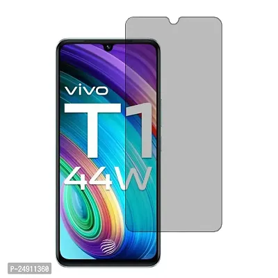 Imperium Frosted Matte Finish (Anti -Scratch) Tempered Glass Screen Protector for Vivo T1 44W