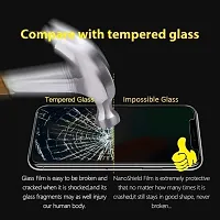 Imperium Crystal Clear Transparent Impossible Fiber Screen Protector (Flexible Glass) for Redmi Note 10  Redmi Note 10s-thumb1