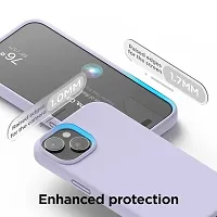 Imperium Silicone Back Case for Apple iPhone 15 Plus |Liquid Silicone| Thin, Slim, Soft Rubber Gel Case | Raised Bezels for Extra Protection of Camera  Screen (Lavender).-thumb3