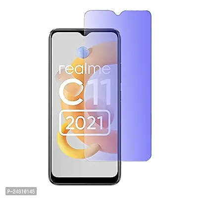 Imperium Anti Blue Light (Blue Light Resistant to Protect your Eyes) Tempered Glass Screen Protector for Realme C11  Realme C11 2021