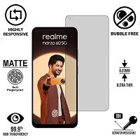 Imperium Frosted Matte Finish (Anti-Scratch) Tempered Glass Screen Protector for Realme Narzo 60 5G.-thumb1