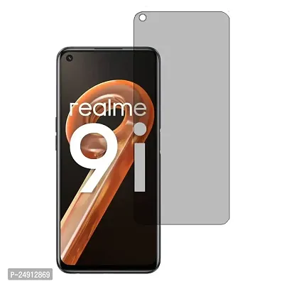 Imperium Frosted Matte Finish (Anti-Scratch) Tempered Glass Screen Protector for Realme 9i