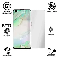 Imperium Frosted Matte Finish (Anti -Scratch) Tempered Glass Screen Protector for Oppo Reno 3 Pro-thumb1