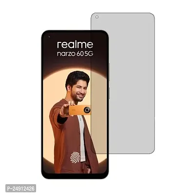 Imperium Frosted Matte Finish (Anti-Scratch) Tempered Glass Screen Protector for Realme Narzo 60 5G.