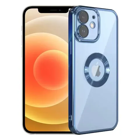 Imperium Clear Back Case for Apple iPhone 12 [Never Yellow] Luxury Electroplating Protective Slim Thin Cover with Camera Lens Protector Design Compatible for Apple iPhone 12.