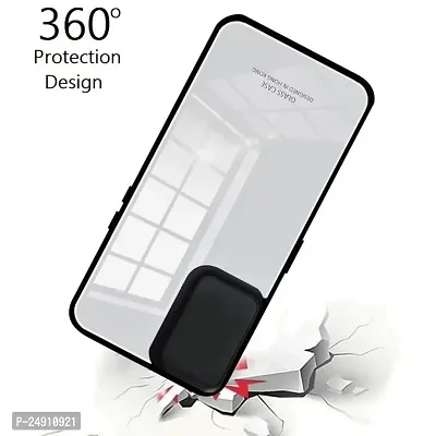 Imperium Toughened Glossy Hybrid Back Case for Samsung Galaxy M30s (Tempered Glass Back Panel + TPU Frame) Compatible for Samsung Galaxy M30s - White.-thumb5