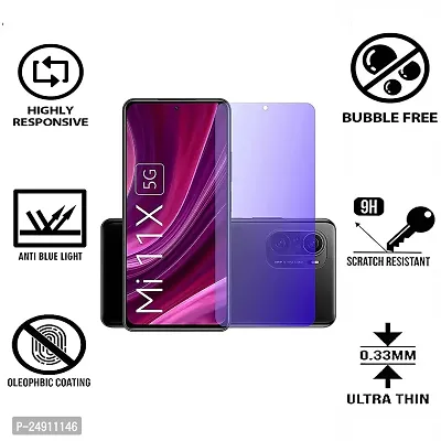 Imperium Anti-Blue Light (Blue Light Resistant) Tempered Glass Screen Protector for MI 11X,  MI 11X Pro-thumb2