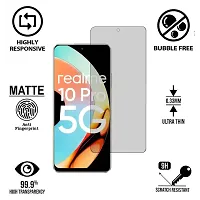 Imperium Frosted Matte Finish (Anti-Scratch) Tempered Glass Screen Protector for Realme 10 Pro 5G.-thumb1