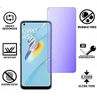 Imperium Anti Blue Light (Blue Light Resistant to Protect your Eyes) Tempered Glass Screen Protector for Oppo A54-thumb1