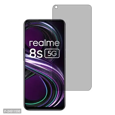 Imperium Frosted Matte Finish (Anti-Scratch) Tempered Glass Screen Protector for Realme 8s 5G