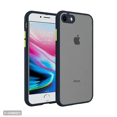 Imperium Rubberized (Matte Finish) Translucent (Smoky Grey Color Back Panel) Shockproof Back Case Cover with Camera Bump Protection for Apple iPhone-thumb0