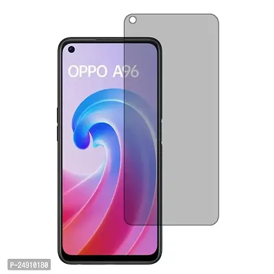 Imperium Frosted Matte Finish (Anti -Scratch) Tempered Glass Screen Protector for OPPO A96