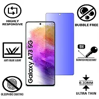 Imperium Anti Blue Light (Blue Light Resistant to Protect your Eyes) Tempered Glass Screen Protector for Samsung Galaxy A73 5G-thumb1