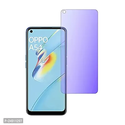 Imperium Anti Blue Light (Blue Light Resistant to Protect your Eyes) Tempered Glass Screen Protector for Oppo A54-thumb0