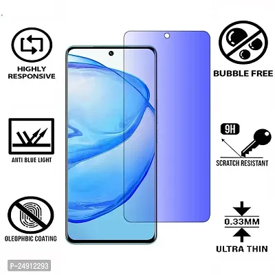 Imperium Anti Blue Light (Blue Light Resistant to Protect your Eyes) Tempered Glass Screen Protector for Vivo V25 Pro-thumb2