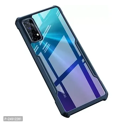 Imperium Realme Narzo 20 Pro Shockproof Bumper Crystal Clear Back Cover | 360 Degree Protection TPU+PC | Camera Protection | Acrylic Transparent Back Cover for Realme Narzo 20 Pro- Black.