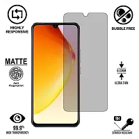 Imperium Frosted Matte Finish (Anti -Scratch) Tempered Glass Screen Protector for Vivo V25-thumb1