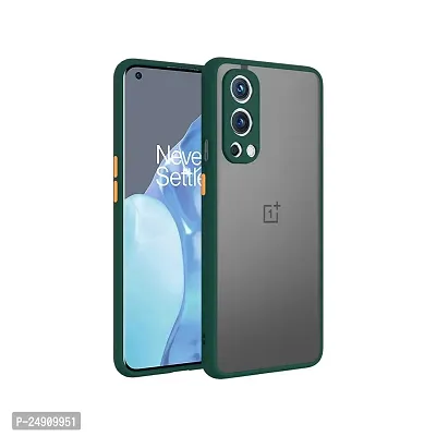 Imperium Rubberized (Matte Finish) Translucent (Smoky Grey Color Back Panel) Shockproof Back Case Cover with Camera Bump Protection for Oneplus