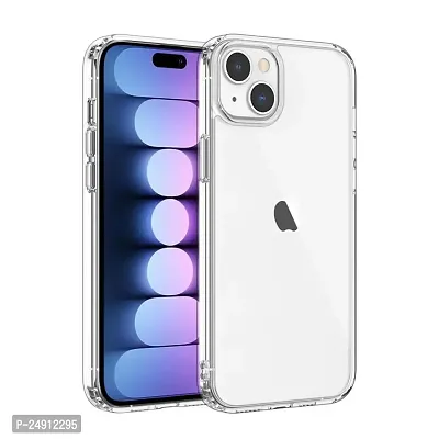 Imperium Back Case for iPhone 15 Plus | Non-Yellowing | Military-Grade Protective Case | Hard Back  Soft Bumper | Raised Bezels for Extra Protection of Camera  Screen (Liquid Crystal Clear).