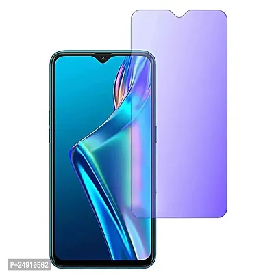 Imperium Anti Blue Light (Blue Light Resistant to Protect your Eyes) Tempered Glass Screen Protector for Oppo A12-thumb0