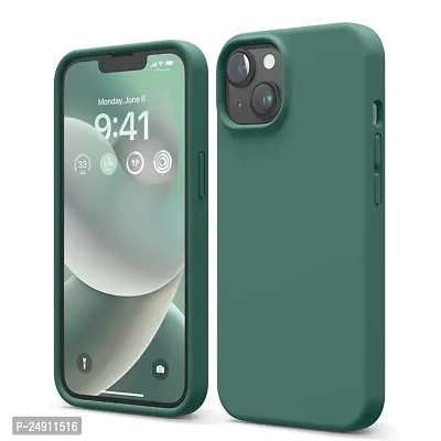 Imperium Silicone Back Case for Apple iPhone 13 |Liquid Silicone| Thin, Slim, Soft Rubber Gel Case | Raised Bezels for Extra Protection of Camera  Screen (Teal).